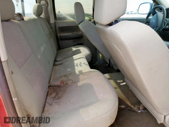 2007 Dodge 1500 SLT с VIN 1D7HU18277S244137, выставлен на аукционе Copart как лот 58054015 с пробегом 278 990 миль миль и Списание • Salvage title. История ставок и продаж доступна на DreamBid. Изображение 10.