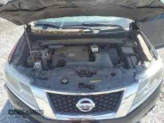 2014 Nissan Pathfinder Platinum with VIN 5N1AR2MM6EC726756, listed as a Copart auction lot 52935495 with 127,187 mi miles and Salvage Title. Bid and sale history available at carsss.com. Image 12.