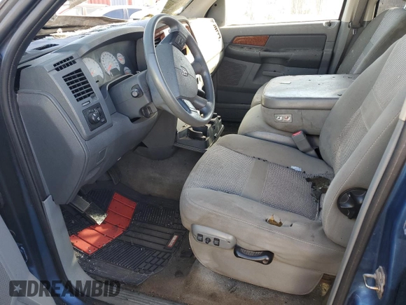 2006 Dodge 1500 SLT with VIN 1D7HA18266J115299, listed as a Copart auction lot 47664655 with Not Provided miles and Salvage Title. Bid and sale history available at carsss.com. Image 7.