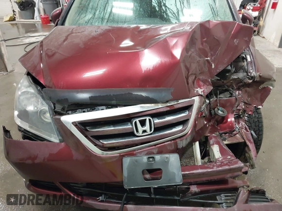 2007 Honda Odyssey EX-L with VIN 5FNRL38607B129361, listed as a IAAI auction lot 41778611 with Not Provided miles and . Bid and sale history available at carsss.com. Image 10.