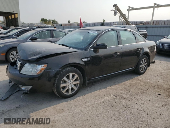 2008 Ford Taurus SEL with VIN 1FAHP24W68G170011, listed as a Copart auction lot 64528594 with 0 mi miles and Salvage Title. Bid and sale history available at carsss.com. Image 1.