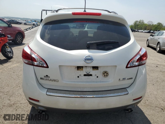2012 Nissan Murano LE с VIN JN8AZ1MWXCW204289, выставлен на аукционе Copart как лот 54983085 с пробегом 109 703 миль миль и Списание • Salvage title. История ставок и продаж доступна на DreamBid. Изображение 6.