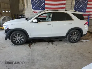 2024 Mercedes-Benz GLE 450 with VIN 4JGFB5KB1RB200365, listed as a Copart auction lot 65631214 with 1,792 mi miles and Salvage title. Bid and sale history available at DreamBid. Image 1.