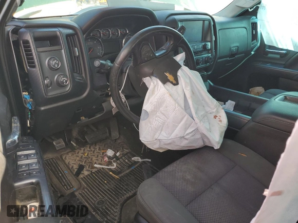 2015 Chevrolet Silverado 1500 LT with VIN 3GCUKREC3FG186673, listed as a Copart auction lot 72437844 with Not Provided miles and Salvage Title. Bid and sale history available at DreamBid. Image 8.