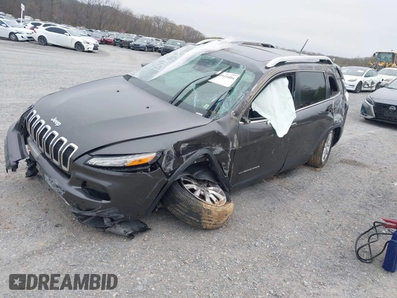 2014 Jeep Cherokee Limited with VIN 1C4PJMDS0EW193012, listed as a IAAI auction lot 41919404 with 90,734 mi miles. Bid and sale history available at carsss.com. Image 16.