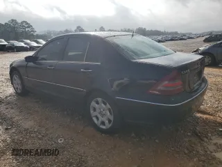 2005 Mercedes-Benz C 240 with VIN WDBRF61J85F585140, listed as a Copart auction lot 44713385 with 210,852 mi miles and Salvage Title. Bid and sale history available at DreamBid. Image 2.
