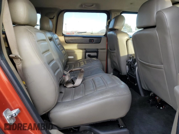 2003 Hummer H2 with VIN 5GRGN23U93H105182, listed as a Copart auction lot 86663504 with 158,027 mi miles and Clean Title. Bid and sale history available at carsss.com. Image 11.
