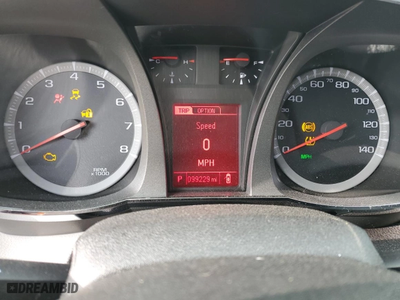 2017 GMC Terrain SLT with VIN 2GKALPEK9H6205435, listed as a Copart auction lot 48958495 with 99,229 mi miles and Salvage Title. Bid and sale history available at carsss.com. Image 9.