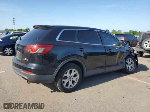 2013 Mazda CX-9 Sport with VIN JM3TB2BV5D0419518, listed as a Copart auction lot 62124655 with 167,691 mi miles and Salvage title. Bid and sale history available at DreamBid. Image 3.
