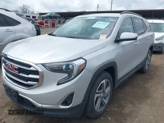 2020 GMC Terrain SLT with VIN 3GKALVEV5LL268423, listed as a IAAI auction lot 42077892 with 104,735 mi miles and . Bid and sale history available at DreamBid. Image 2.