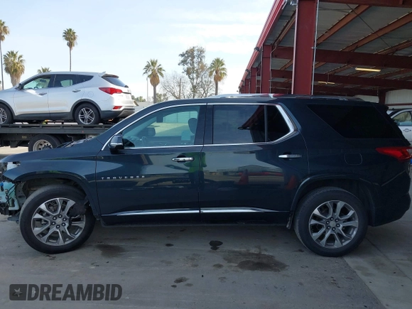2020 Chevrolet Traverse Premier with VIN 1GNERKKW9LJ305205, listed as a IAAI auction lot 41647323 with 80,985 mi miles and . Bid and sale history available at DreamBid. Image 15.