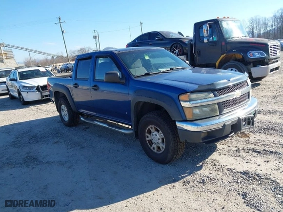 2006 Chevrolet Colorado LT w/2LT with VIN 1GCDT136668118868, listed as a IAAI auction lot 41653319 with 134,686 mi miles. Bid and sale history available at carsss.com. Image 1.
