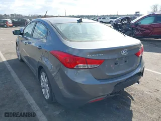 2012 Hyundai Elantra GLS with VIN 5NPDH4AE4CH149904, listed as a IAAI auction lot 41452754 with 117,148 mi miles. Bid and sale history available at carsss.com. Image 3.