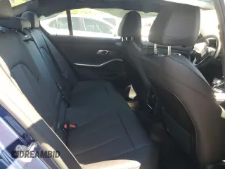 2021 BMW 3 Series 330i with VIN 3MW5R1J07M8B63494, listed as a Copart auction lot 50042565 with 0 mi miles and Salvage Title. Bid and sale history available at carsss.com. Image 10.