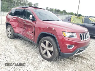 2014 Jeep Grand Cherokee Limited with VIN 1C4RJFBG1EC102219, listed as a Copart auction lot 56845045 with 253,280 mi miles and Salvage title. Bid and sale history available at DreamBid. Image 4.