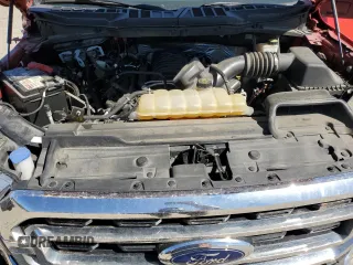 2021 Ford F-150 XL with VIN 1FTEW1C58MKD06889, listed as a Copart auction lot 50171705 with 88,932 mi miles and Salvage title. Bid and sale history available at DreamBid. Image 11.