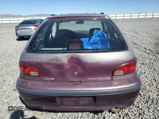 1996 Geo Metro z VIN 2C1MR2296T6778911, wystawiony jako Copart lot #50937725 z przebiegiem 157 821 mil mil oraz Szkoda całkowita • Salvage title. Historia ofert i sprzedaży dostępna na DreamBid. Obrazek 6.