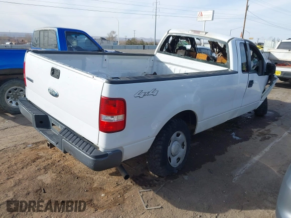 2007 Ford F-150 XL with VIN 1FTRF14W67NA73171, listed as a IAAI auction lot 41579282 with Not provided miles and . Bid and sale history available at DreamBid. Image 4.