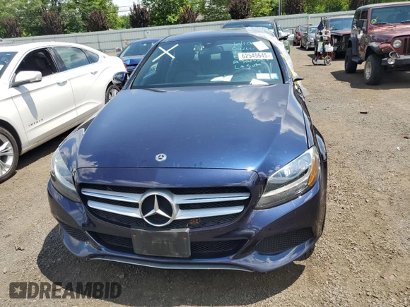 2018 Mercedes-Benz C 300 с VIN WDDWF4KB5JR416952, выставлен на аукционе Copart как лот 62549645 с пробегом 46 632 миль миль и Списание • Salvage title. История ставок и продаж доступна на DreamBid. Изображение 5.