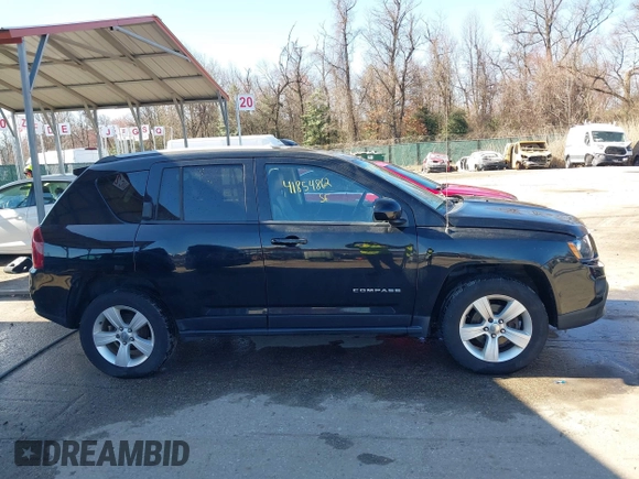 2016 Jeep Compass High Altitude Edition with VIN 1C4NJDEB9GD757325, listed as a IAAI auction lot 41854862 with 165,619 mi miles. Bid and sale history available at carsss.com. Image 13.