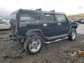 2006 Hummer H2 with VIN 5GRGN23U36H101486, listed as a Copart auction lot 74577884 with 146,203 mi miles and Salvage Title. Bid and sale history available at carsss.com. Image 3.