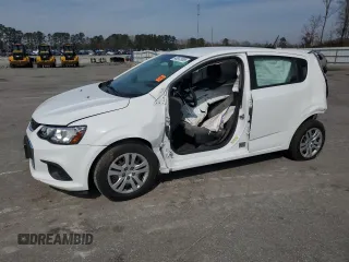 2017 Chevrolet Sonic LT with VIN 1G1JG6SH7H4172139, listed as a Copart auction lot 48972955 with 110,456 mi miles and Salvage title. Bid and sale history available at DreamBid. Image 1.