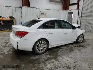 2014 Chevrolet Cruze ECO with VIN 1G1PJ5SB4E7133049, listed as a Copart auction lot 89027605 with 0 mi miles and Salvage Title. Bid and sale history available at carsss.com. Image 3.