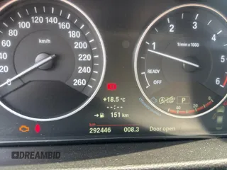 2014 BMW 3 Series 328d xDrive with VIN WBA3D5C52EKX99262, listed as a Copart auction lot 65983355 with 292,446 mi miles and Clean title. Bid and sale history available at DreamBid. Image 8.