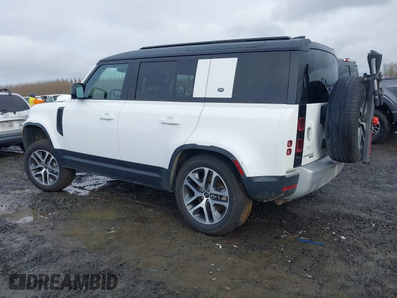 2020 Land Rover Defender HSE z VIN SALE9EEUXL2025865, wystawiony jako IAAI lot #41188195 z przebiegiem 29 756 mil mil oraz . Historia ofert i sprzedaży dostępna na DreamBid. Obrazek 3.