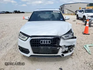2015 Audi Q3 Premium Plus with VIN WA1BFCFS0FR006607, listed as a Copart auction lot 59533385 with 103,736 mi miles and Salvage title. Bid and sale history available at DreamBid. Image 5.