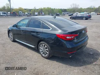 2016 Hyundai Sonata Sport with VIN 5NPE34AFXGH266534, listed as a IAAI auction lot 42079797 with 95,194 mi miles and . Bid and sale history available at DreamBid. Image 3.