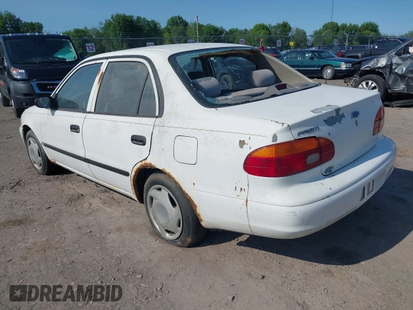 1998 Chevrolet Prizm Lsi with VIN 1Y1SK5281WZ420918, listed as a IAAI auction lot 42360651 with 108,178 mi miles and . Bid and sale history available at DreamBid. Image 3.