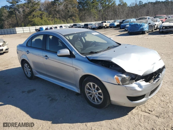 2014 Mitsubishi Lancer ES with VIN JA32U2FUXEU017535, listed as a Copart auction lot 41632535 with 130,108 mi miles and Clean Title. Bid and sale history available at carsss.com. Image 4.
