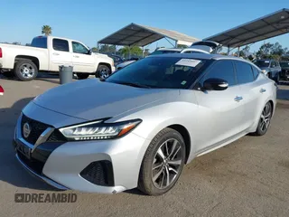 2021 Nissan Maxima SV with VIN 1N4AA6CV7MC512294, listed as a IAAI auction lot 42243607 with 87,803 mi miles and . Bid and sale history available at DreamBid. Image 17.