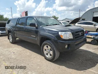 2005 Toyota Tacoma with VIN 5TEMU52N55Z018383, listed as a Copart auction lot 61807995 with 352,755 mi miles and Salvage title. Bid and sale history available at DreamBid. Image 4.