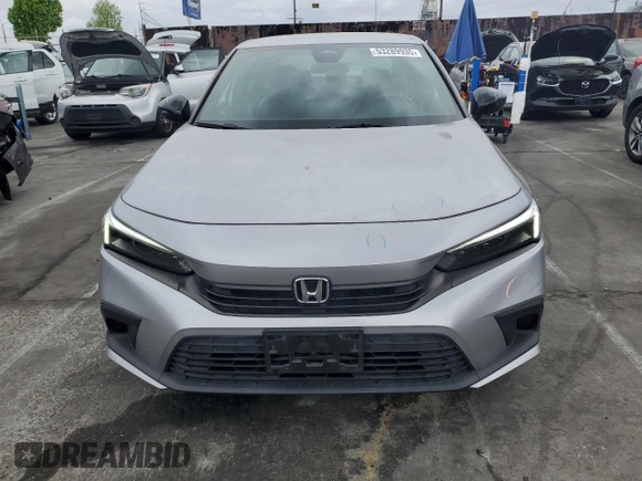 2022 Honda Civic Sport with VIN 2HGFE2F51NH541315, listed as a Copart auction lot 53289935 with 24,415 mi miles and Salvage Title. Bid and sale history available at carsss.com. Image 5.