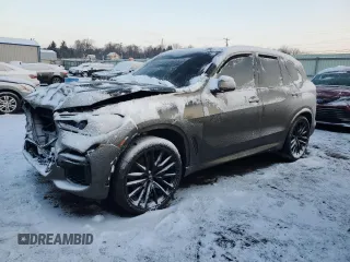 2023 BMW X5 xDrive40i with VIN 5UXCR6C07P9P85087, listed as a Copart auction lot 89091475 with Not provided miles and Salvage title. Bid and sale history available at DreamBid. Image 1.