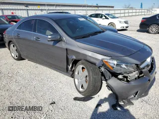 2015 Mercedes-Benz CLA 250 with VIN WDDSJ4EB2FN187203, listed as a Copart auction lot 44917034 with 75,697 mi miles and . Bid and sale history available at DreamBid. Image 4.