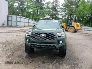 2021 Toyota Tacoma SR with VIN 3TYCZ5AN9MT010768, listed as a Copart auction lot 53961455 with 55,822 mi miles and Salvage title. Bid and sale history available at DreamBid. Image 13.