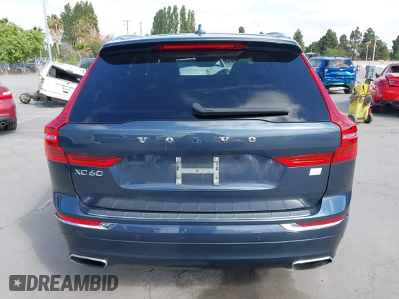 2021 Volvo XC60 Inscription Expression with VIN YV4BR0DL5M1820896, listed as a IAAI auction lot 42207370 with 58,670 mi miles and . Bid and sale history available at DreamBid. Image 16.