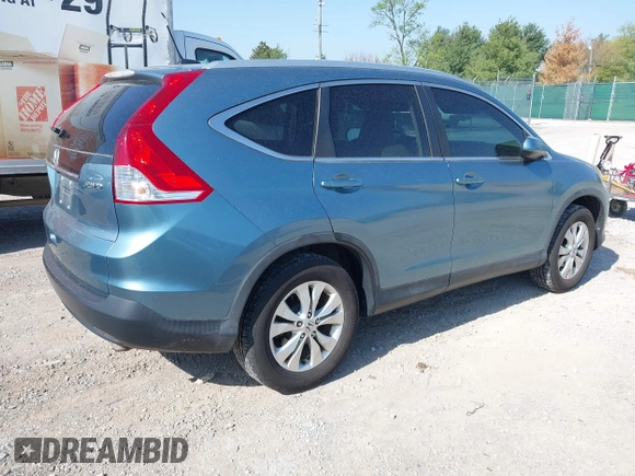 2013 Honda CR-V EX-L with VIN 5J6RM4H79DL034392, listed as a IAAI auction lot 42033537 with 162,011 mi miles. Bid and sale history available at carsss.com. Image 4.