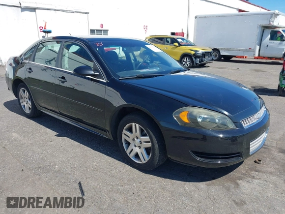 2014 Chevrolet Impala LT with VIN 2G1WB5E30E1166401, listed as a IAAI auction lot 42071504 with 158,813 mi miles and . Bid and sale history available at DreamBid. Image 1.