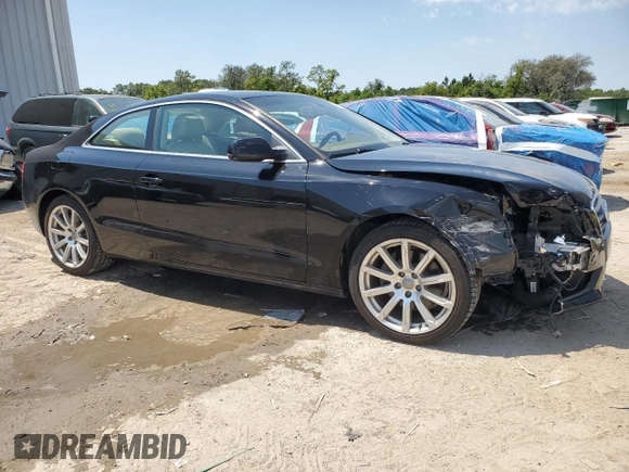 2011 Audi A5 Premium Plus with VIN WAULFAFR7BA084965, listed as a Copart auction lot 52762995 with 125,087 mi miles and Non repairable. Bid and sale history available at DreamBid. Image 4.