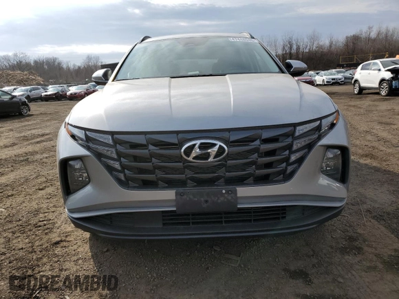2024 Hyundai Tucson SEL with VIN 5NMJBCDEXRH364011, listed as a Copart auction lot 47448945 with 21,572 mi miles and Salvage Title. Bid and sale history available at carsss.com. Image 5.