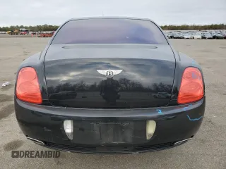 2007 Bentley Flying Spur with VIN SCBBR93W778040920, listed as a Copart auction lot 48711225 with 100,528 mi miles and Salvage title. Bid and sale history available at DreamBid. Image 6.