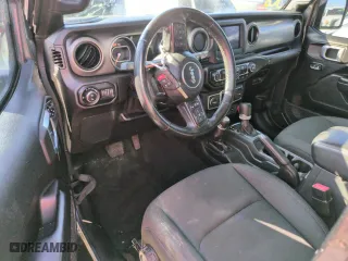 2021 Jeep Gladiator Texas Trail with VIN 1C6JJTAM6ML508229, listed as a Copart auction lot 74991134 with 0 mi miles and Non Repairable. Bid and sale history available at carsss.com. Image 8.