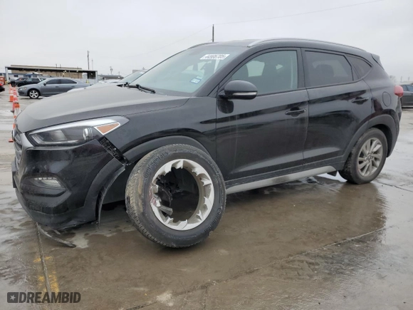 2017 Hyundai Tucson SE Plus with VIN KM8J33A40HU508953, listed as a Copart auction lot 44906705 with 75,132 mi miles and Salvage Title. Bid and sale history available at carsss.com. Image 1.