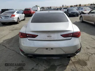 2020 Infiniti Q60 Luxe with VIN JN1EV7EK9LM341035, listed as a Copart auction lot 79031184 with 70,291 mi miles and Salvage Title. Bid and sale history available at carsss.com. Image 6.