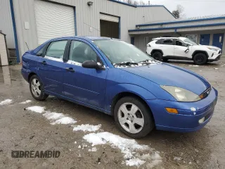 2003 Ford Focus ZTS with VIN 1FAFP38383W243231, listed as a Copart auction lot 86895774 with 124,322 mi miles and Salvage Title. Bid and sale history available at carsss.com. Image 4.