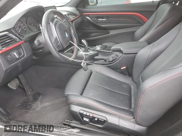2014 BMW 4 Series 428i with VIN WBA3N7C58EK220123, listed as a Copart auction lot 53662895 with 140,330 mi miles and Salvage Title. Bid and sale history available at carsss.com. Image 7.